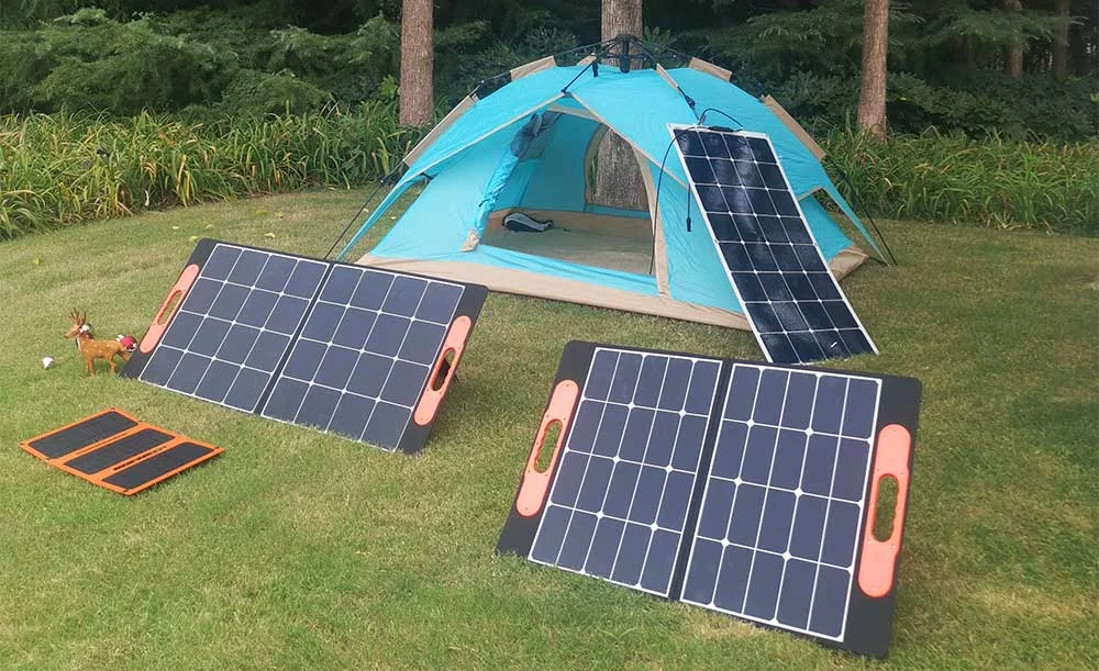 5 different 100w solar panel comparison